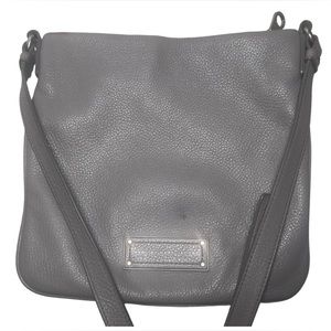 Marc By Marc Jacobs Grey Leather Crossbody